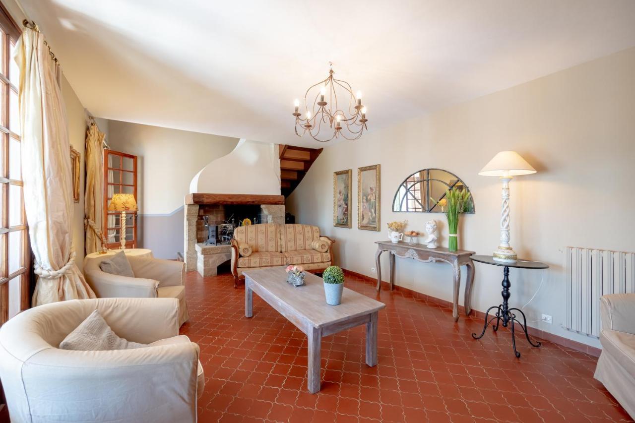 La Maison Du Rouge Gorge - Charmante Maison Climatisee Avec Piscine Ponteves Bagian luar foto