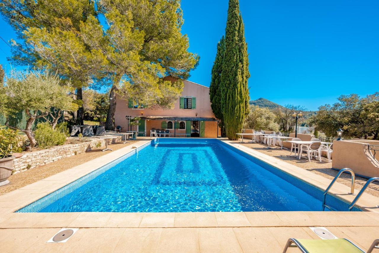 La Maison Du Rouge Gorge - Charmante Maison Climatisee Avec Piscine Ponteves Bagian luar foto