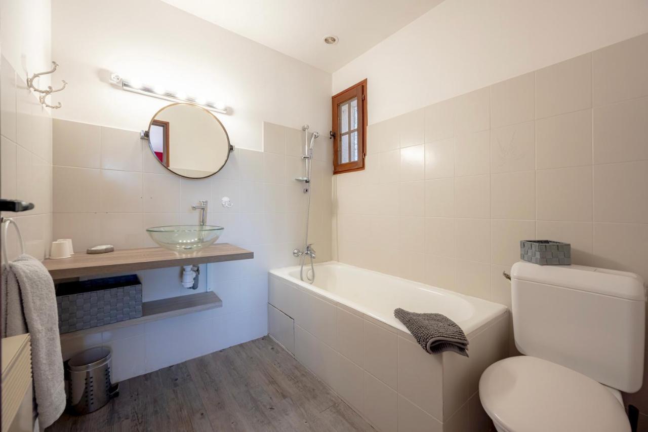 La Maison Du Rouge Gorge - Charmante Maison Climatisee Avec Piscine Ponteves Bagian luar foto